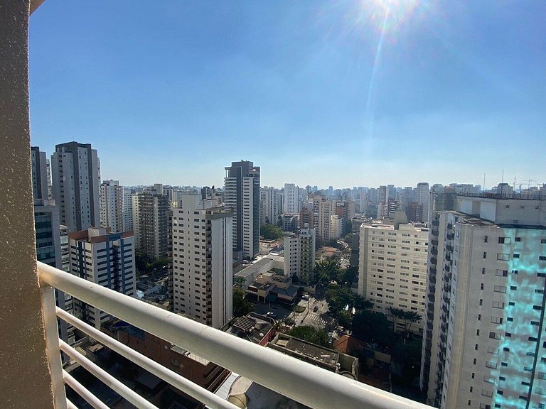 Flat Av. Sabia 825, Metro Moema -Av. Ibirapuera