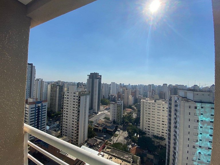 Flat Av. Sabia 825, Metro Moema -Av. Ibirapuera