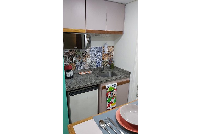 Aparthotel Qi Intelligence Moema internet e limpeza UH1206