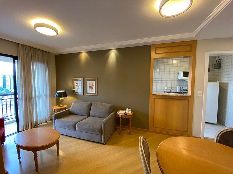 Flat Residence Moema c/ cozinha e lavadora UH104