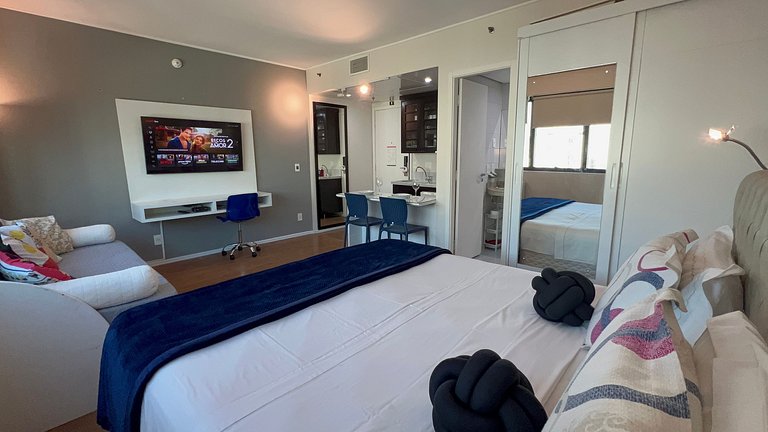 Flat em Hotel Av. Ibirapuera 2534 c/ estacionamento UH1301