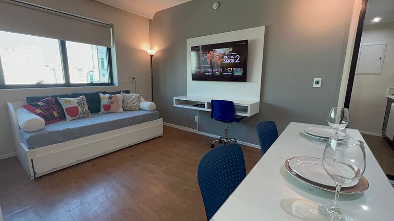 Flat em Hotel Av. Ibirapuera 2534 c/ estacionamento UH1301