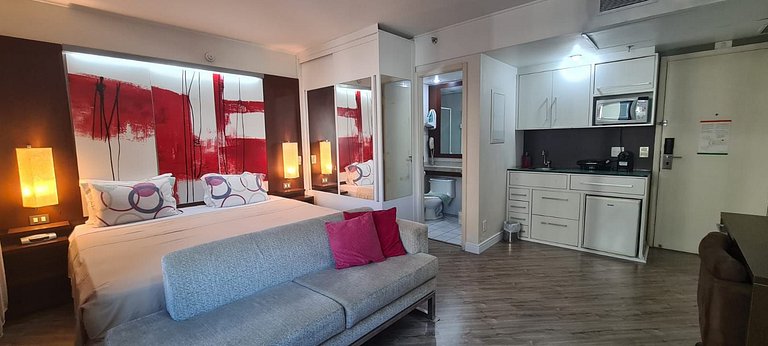 Flat International Av. Ibiraquera, 2534 ⭐⭐⭐⭐