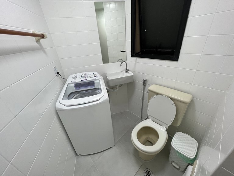 Studio internet rápida garagem ar condicionado