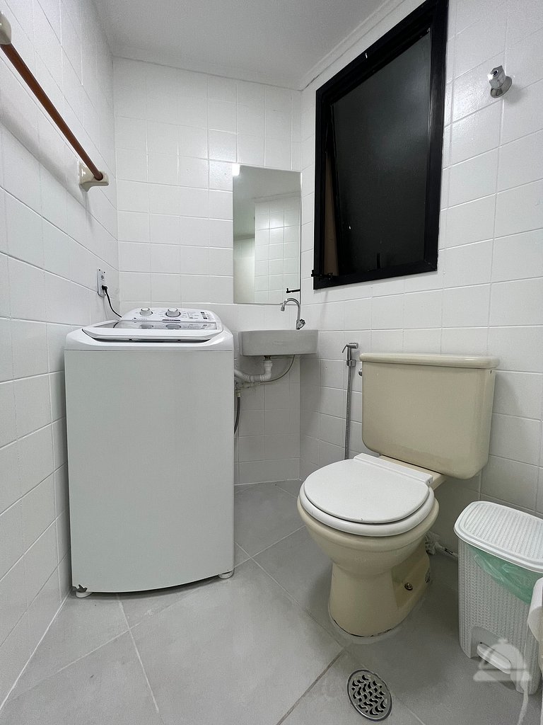 Studio internet rápida garagem ar condicionado