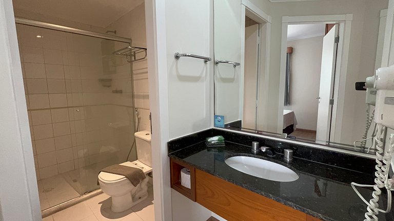 Flat Vila Olímpia com 2 dormitórios e garagem