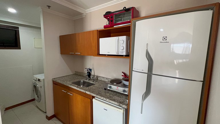 Flat Vila Olímpia com 2 dormitórios e garagem