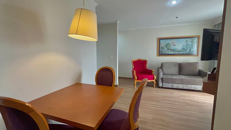 Flat Vila Olímpia com 2 dormitórios e garagem