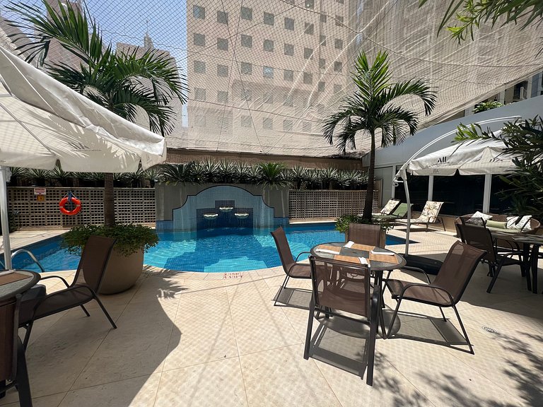 Flat Funchal JK Vila Olímpia Limpeza Diária