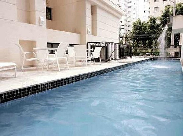 Apart-Hotel Moema c/ 2 quartos e garagem