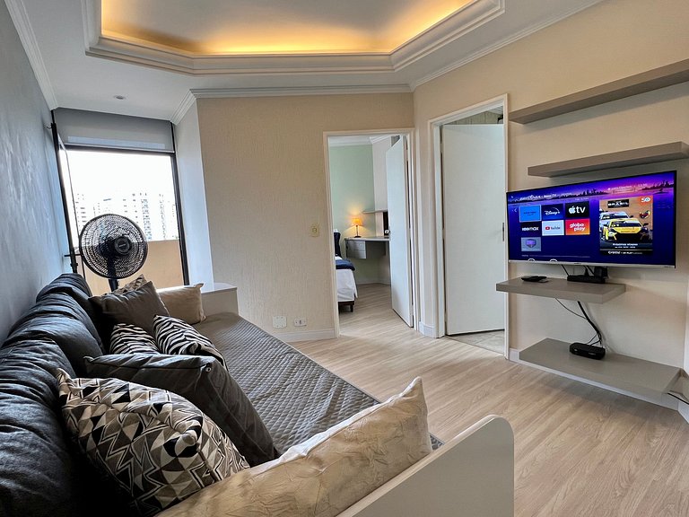 Studio Internet Rápida ao lado Shopping Ibirapuera