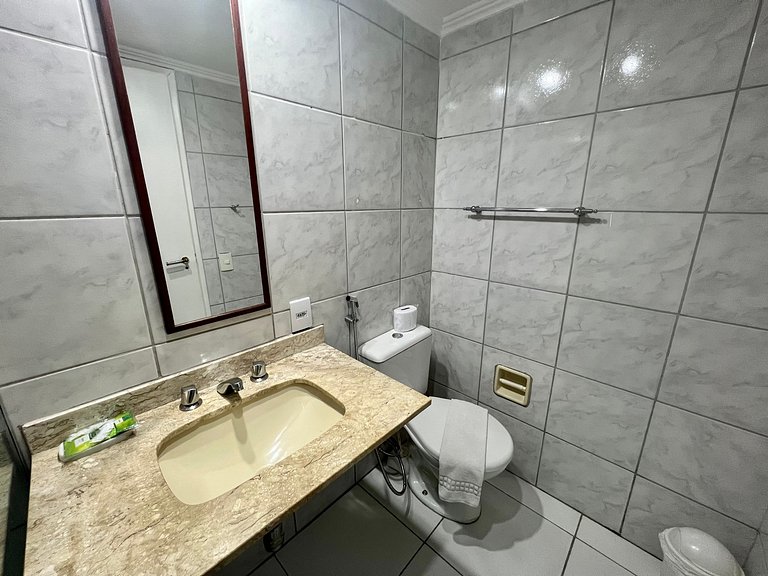 QI Flat Ibirapuera c/ manobrista e ar condicionado Moema UH1