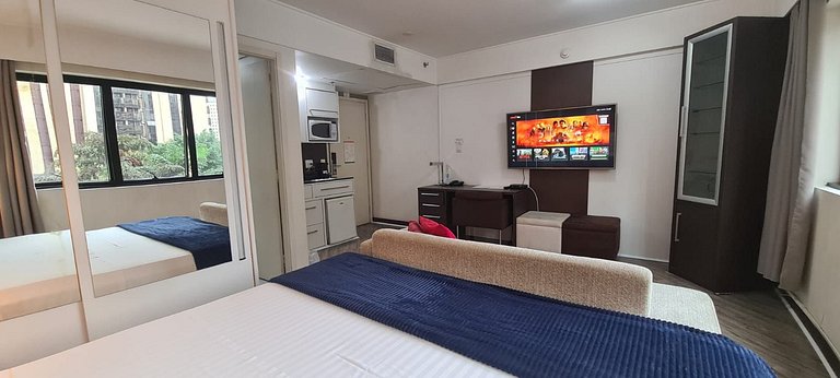 Flat International Av. Ibiraquera, 2534 ⭐⭐⭐⭐