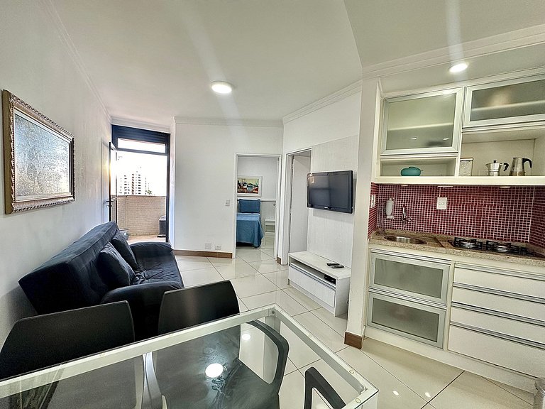 Apartamento Moema, garagem e internet