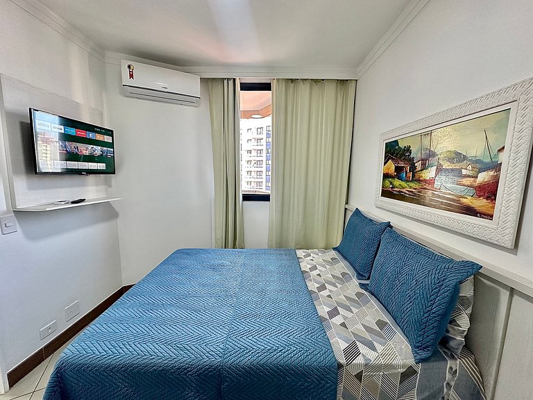 Apartamento Moema, garagem e internet