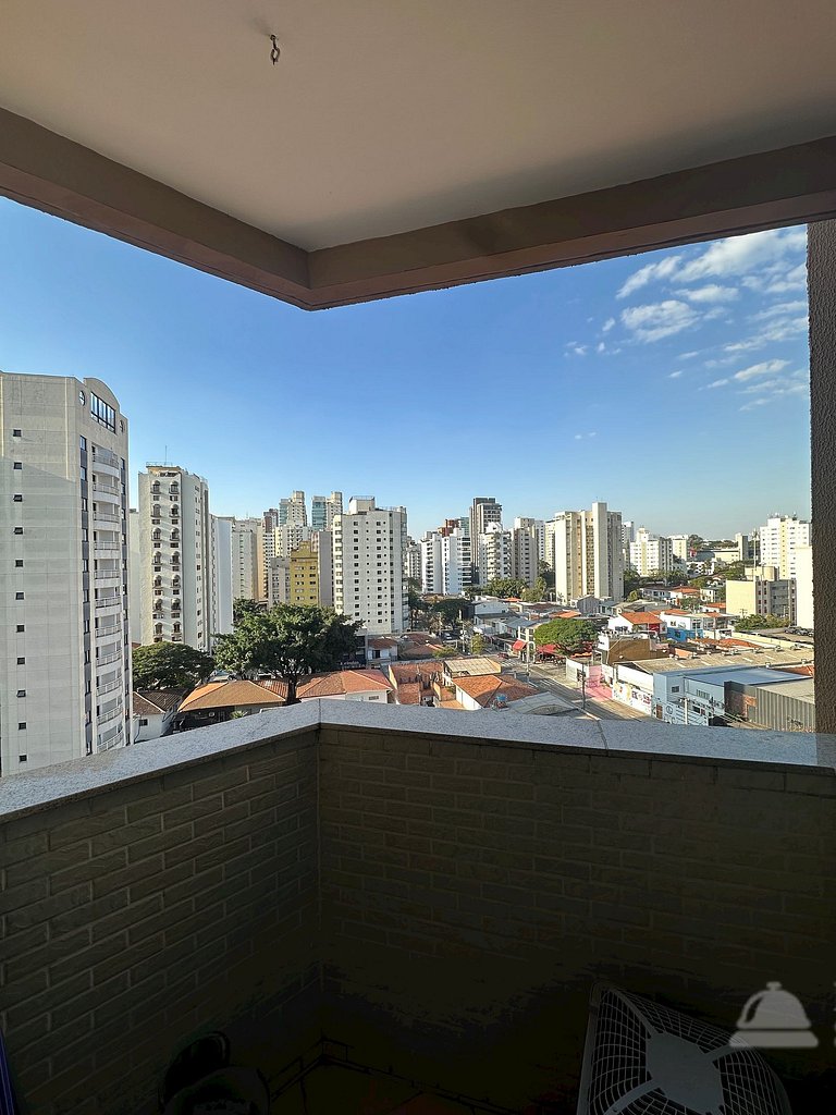 Apartamento Moema, garagem e internet