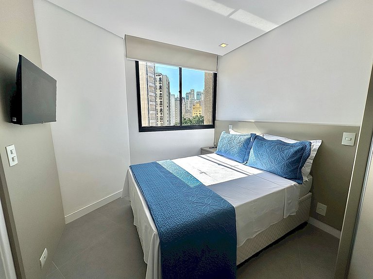 Apartamento Internet Rápida lado Shopping Ibirapuera