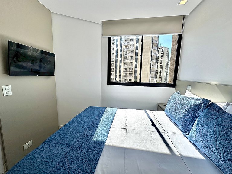 Apartamento Internet Rápida lado Shopping Ibirapuera