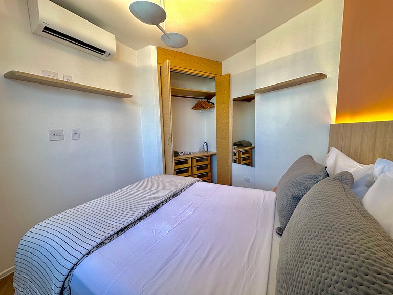 Moema Studium - Garagem - Metrô - Shopping -UH1207