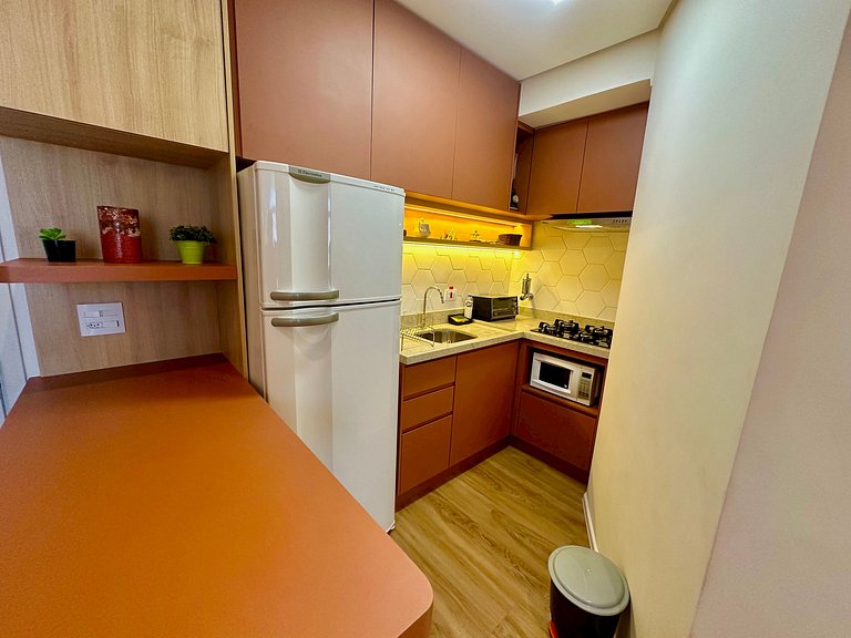 Moema Studium - Garagem - Metrô - Shopping -UH1207