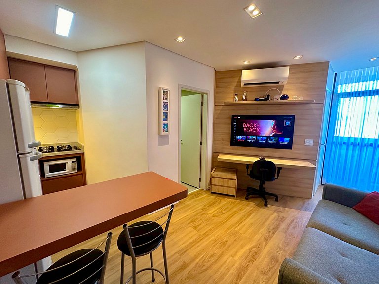 Moema Studium - Garagem - Metrô - Shopping -UH1207