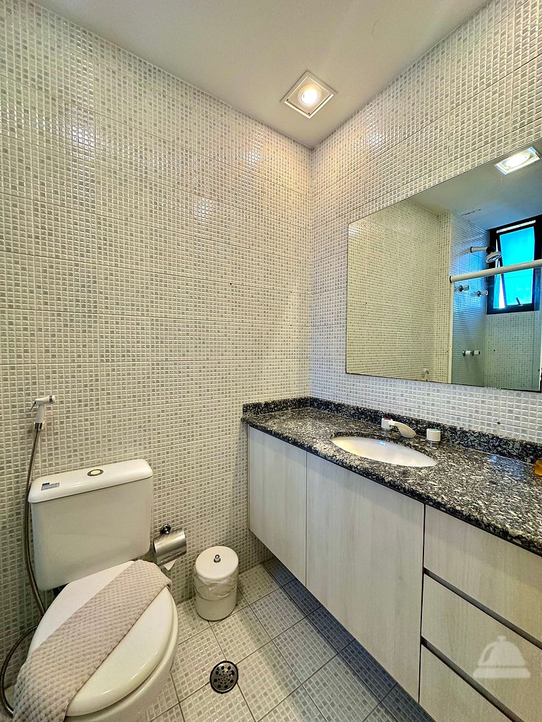 Flat Moderno Nações Unidas c/ Limpeza Diária e Rooftop