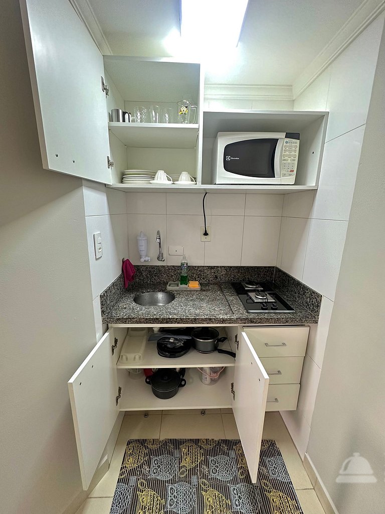 Flat Moema garagem internet Shopping Ibirapuera - UH1111