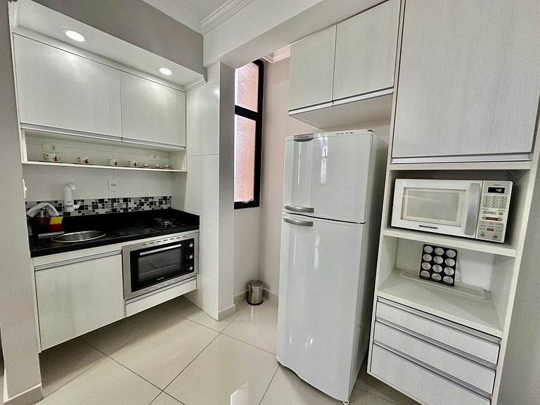 Moema Studium- cozinha, ar condicionado e garagem UH 713