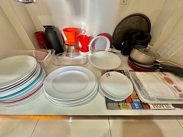 Apart-hotel Long Stay alvorada - 02 quartos UH1306-B