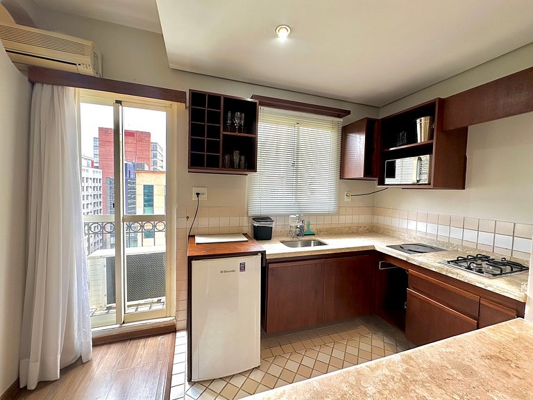Flat Funchal JK Vila Olímpia Limpeza Diária
