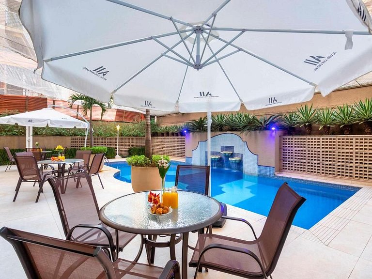 Flat Funchal JK Vila Olímpia Limpeza Diária