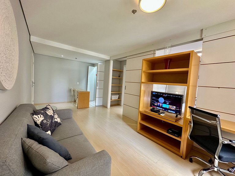 Flat Times Square Moema, Metrô e Airport Congonhas