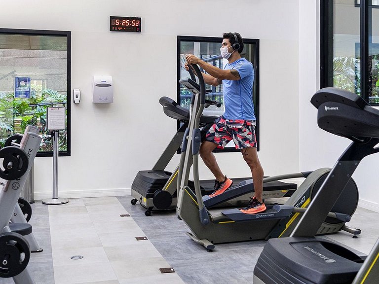 Flat Times Square Moema, Metrô e Airport Congonhas