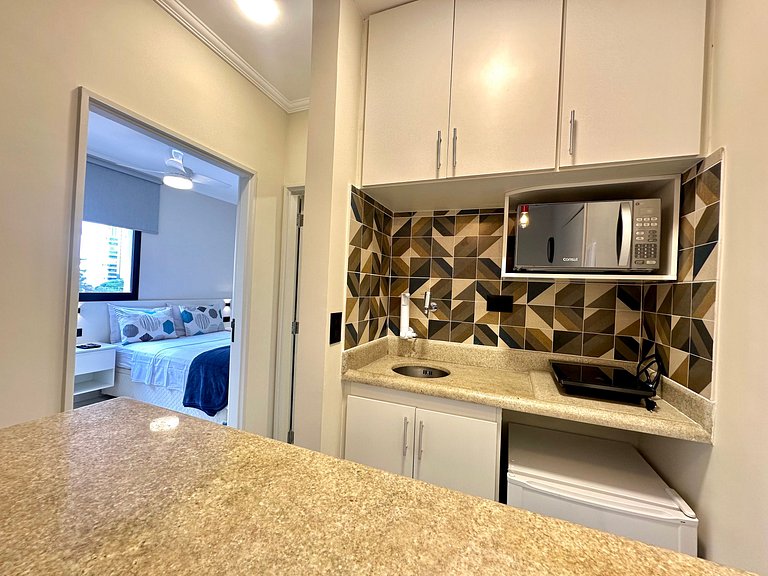 Studio Moema, garagem, Airport, Expo SP, Metrô, UH 309