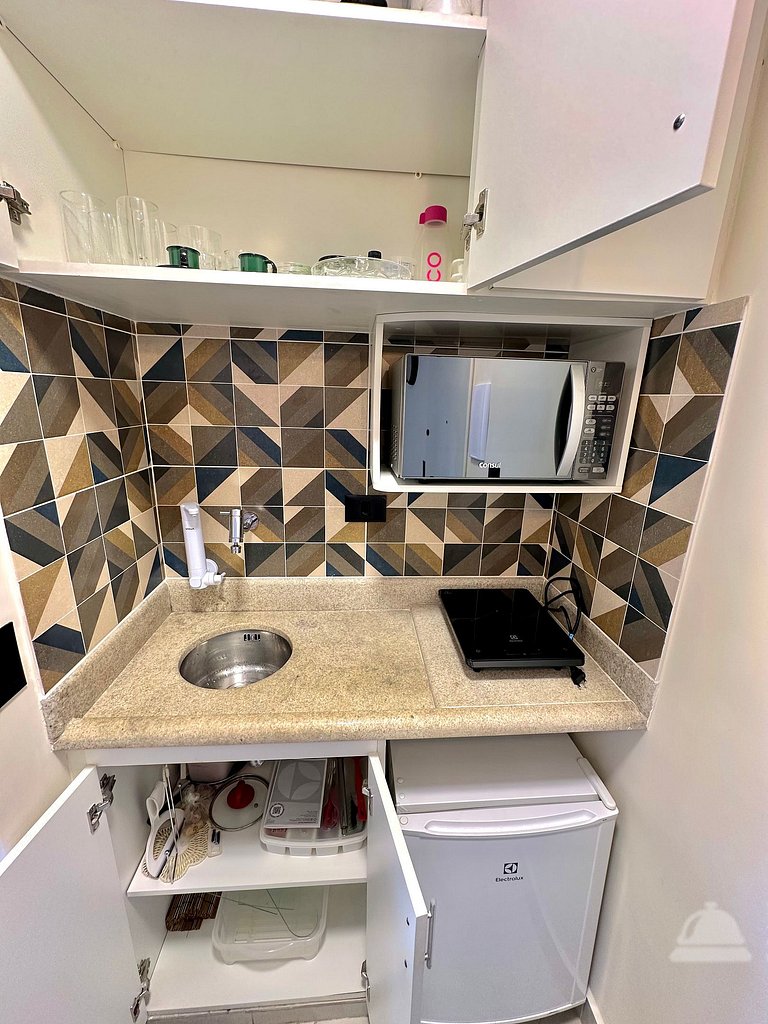 Studio Moema, garagem, Airport, Expo SP, Metrô, UH 309