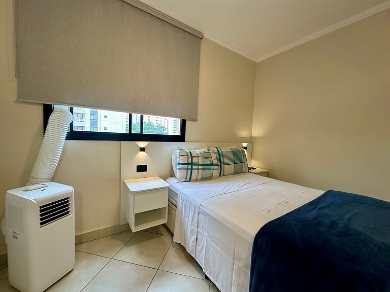 Studio Moema, garagem, Airport, Expo SP, Metrô, UH 309