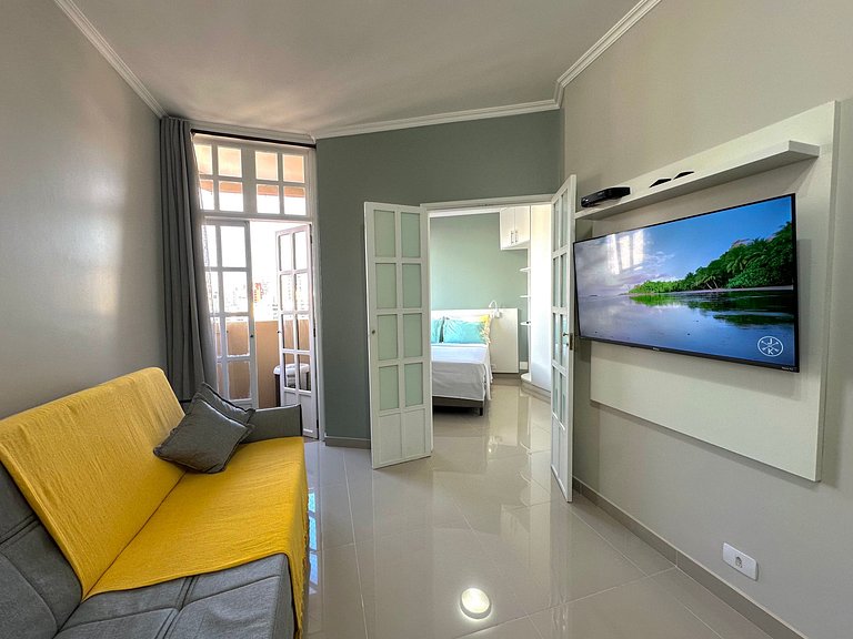 Flat Moema garagem internet Shopping Ibirapuera - UH1211