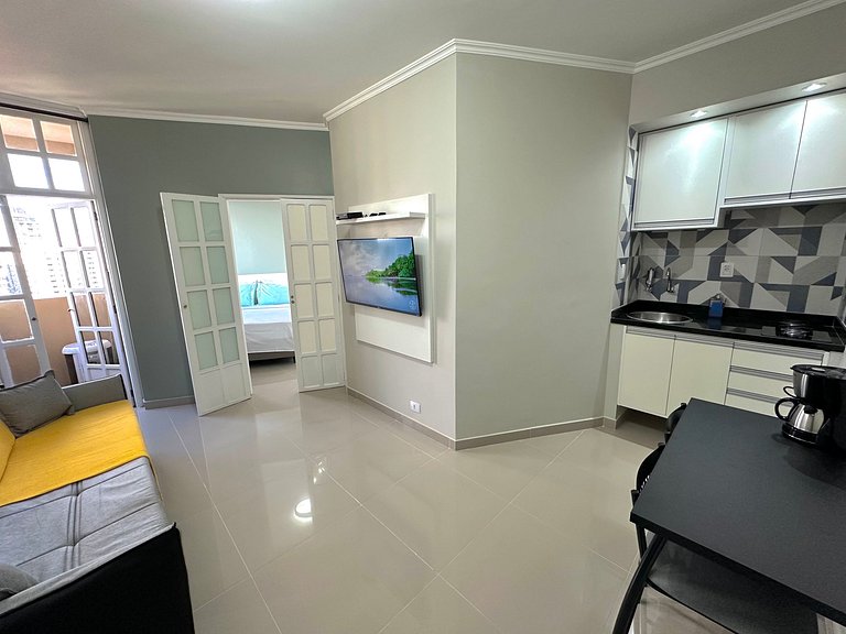 Flat Moema garagem internet Shopping Ibirapuera - UH1211