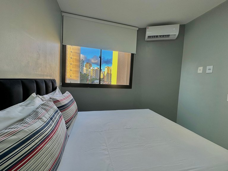 Moema Studium reformado c/ garagem Internet Expo