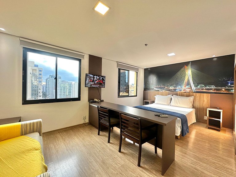 Apart-Hotel 02 suítes - Jamaris 100 Times Square