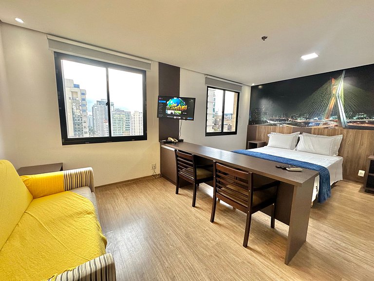 Flat Diamond 02 quartos, 02 suítes - Jamaris 100