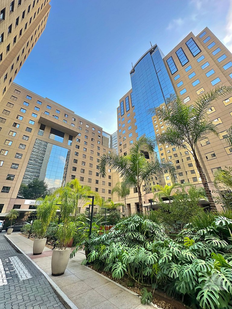 Luxo e Conforto 2 Suítes Times Square Jamaris 100