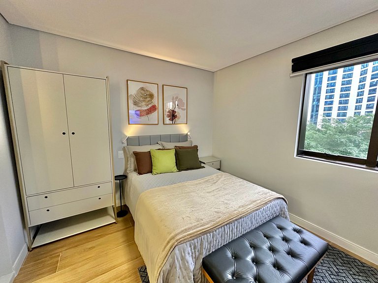 Flat Sofisticado em Moema: Perto do Ibirapuera e Metrô