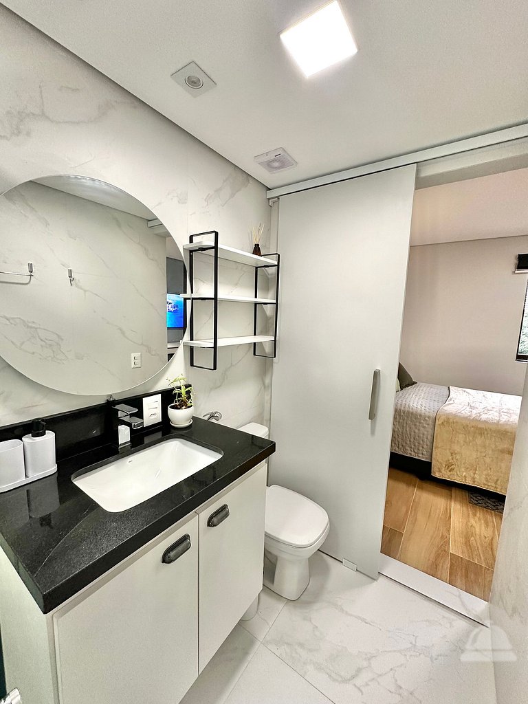 Flat sofisticado em Moema a 5 min. estação metrô e vaga de g