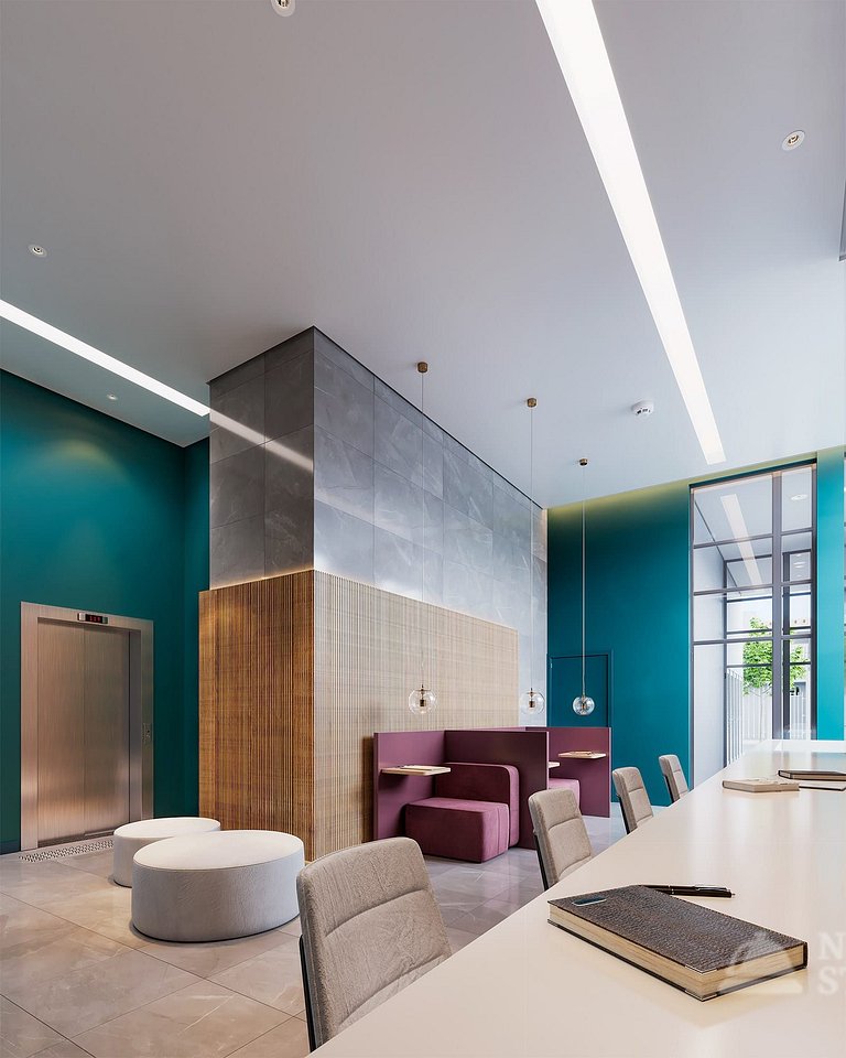 Studio reformado decorado Campo Belo UH 104