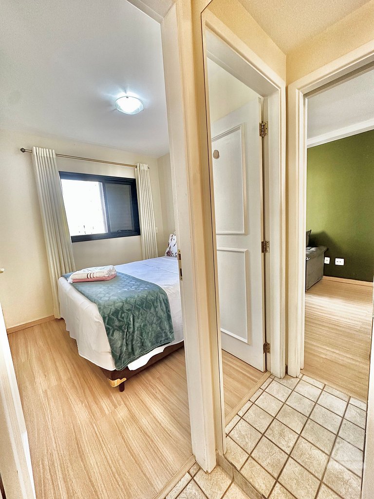 Flat residencial completo com garagem - UH 93