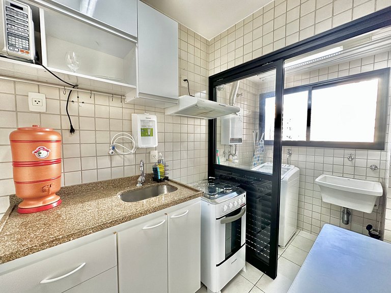 Flat residencial completo com garagem - UH 93