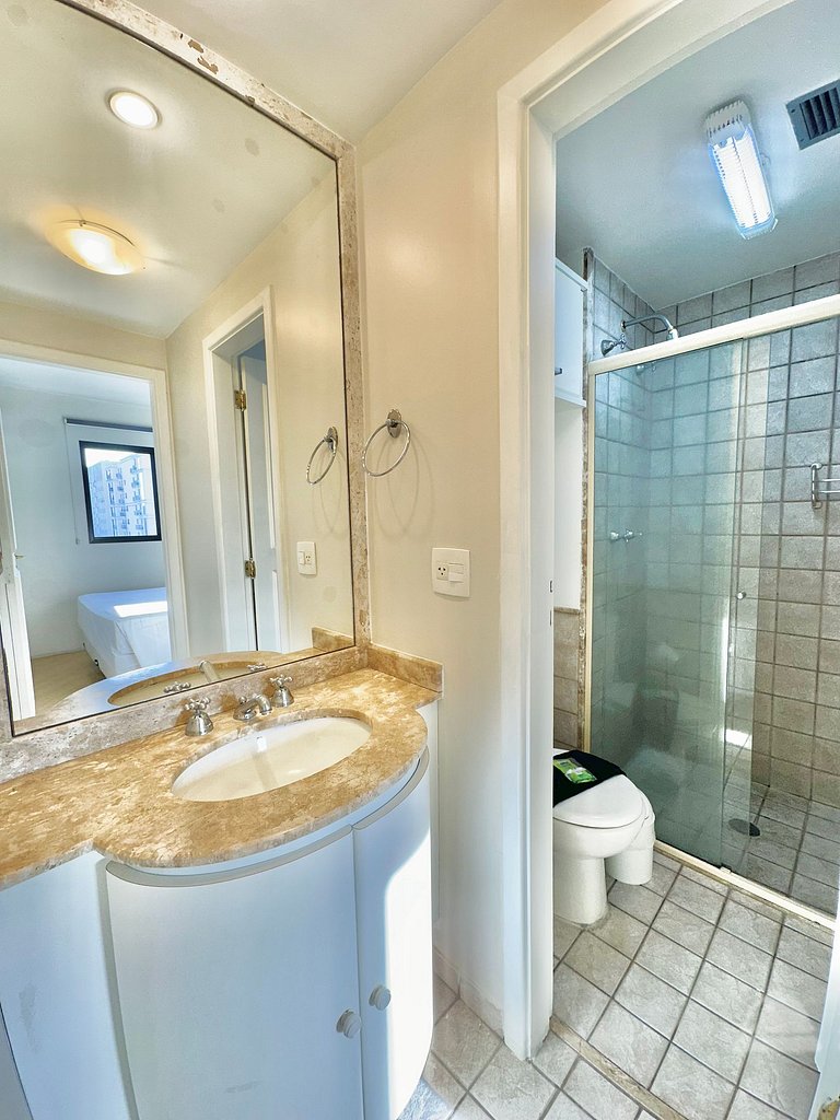 Flat residencial com serviços