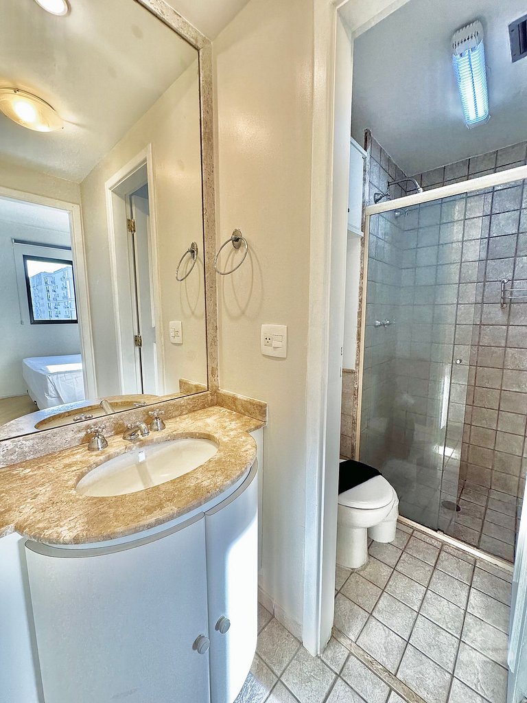 Flat residencial com serviços