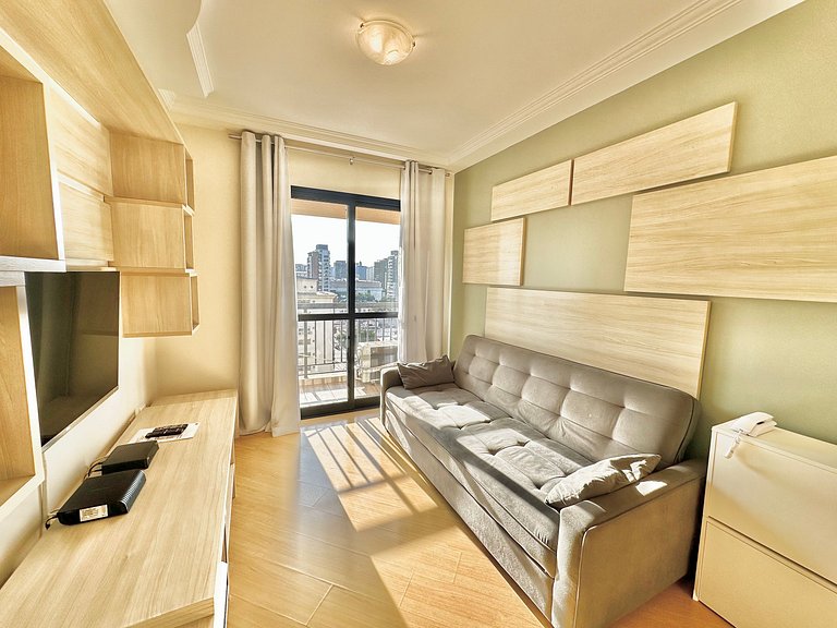 Flat residencial com serviços